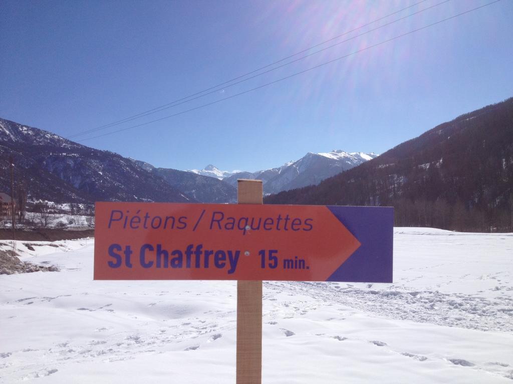 Chalet Saint-Chaffrey Apartment Cameră foto